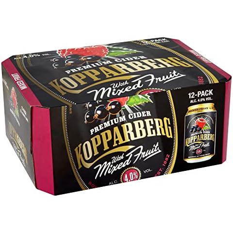 Kopparberg Mixed Fruit Cider, 12 x 330ml Cover