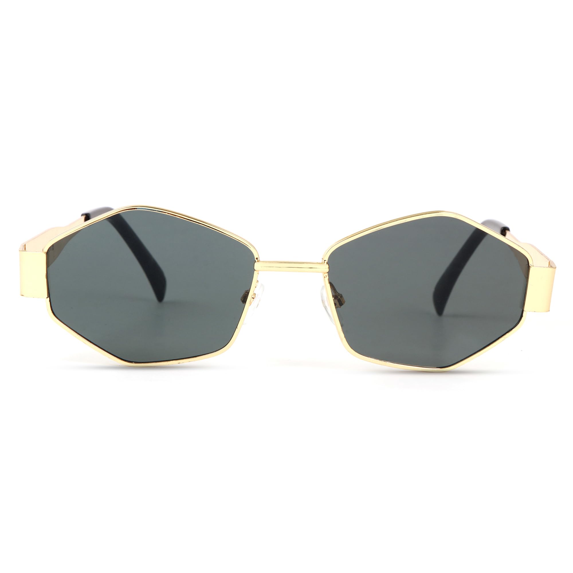 Sunglasses The Basic Collection 15 HEXAGONAL For Women & Men Trendy Sun Glasses Shades-image-12