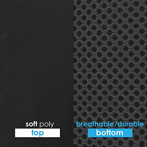 American Furniture Alliance Jr Twin Black Trifold Mattress, Mesh/Poly - Thumbnail 2