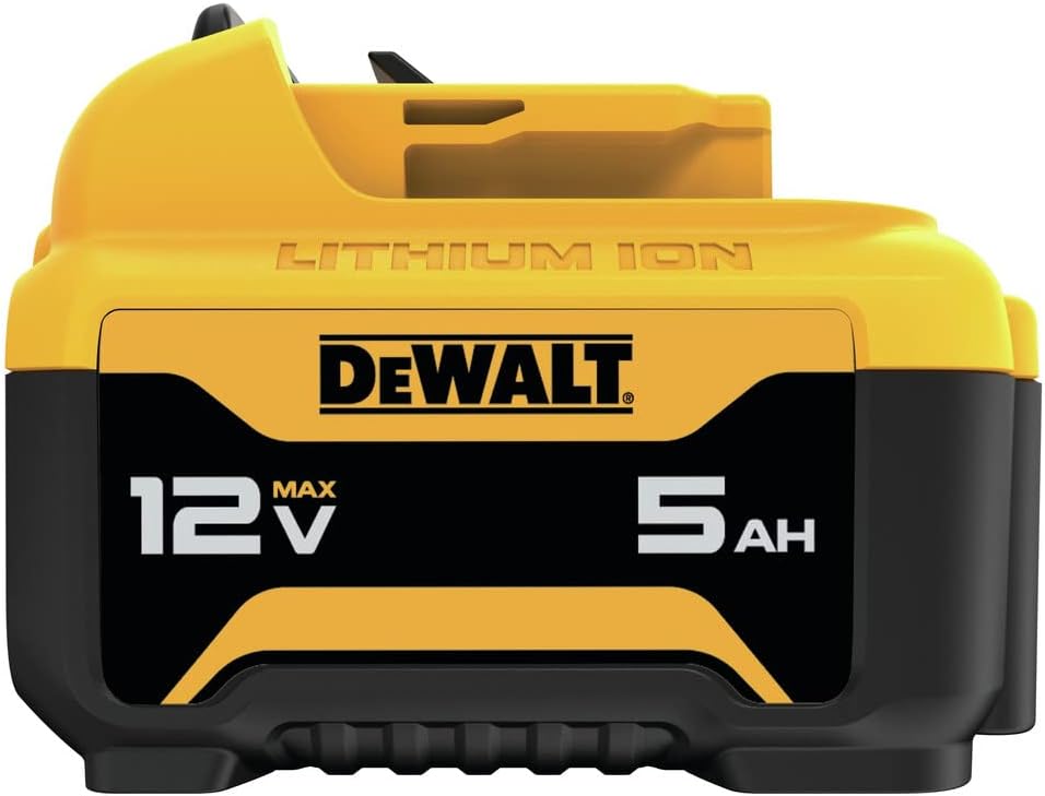 12V MAX 5Ah Battery, Lithium-Ion, 2-Pack (DCB126-2)