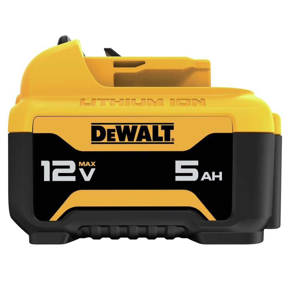 DEWALT 12V MAX 5Ah Battery, Lithium-Ion, 2-Pack (DCB126-2)