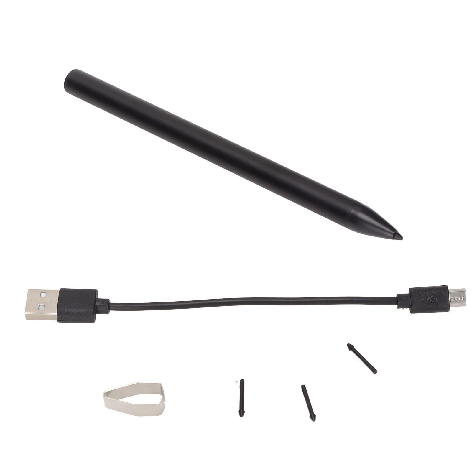 Cryfokt Lápiz óptico para Tableta Digital con Función Magnética Anti-mistouch para Dispositivos y (Black)