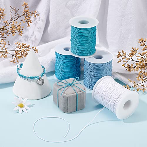 PH PandaHall 400 Yards 1mm Waxed Cotton Cord Thread - Image 3