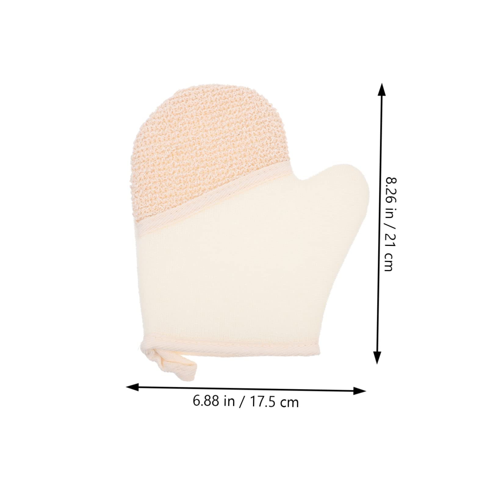 minkissy 8stücke Peelinghandschuhe Aus Dualseitige Badhandschuhe Für Sanftes Peeling Und Gründliche Reinigung Für Zuhause Und Spa-anwendungen