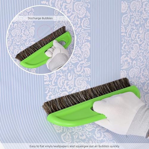 EHDIS Wallpaper Smoothing Tool Kit Wallpaper Smoothing Brush Large Wallpaper Squeegee for Applying Peel and Stick Wallpaper, Vinyl Backsplash Tile,Smoothing Wallcovering - Image 3