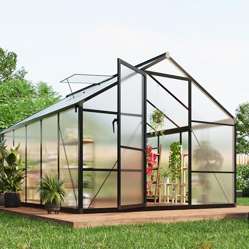 Garvee 8x10 Polycarbonate Greenhouse