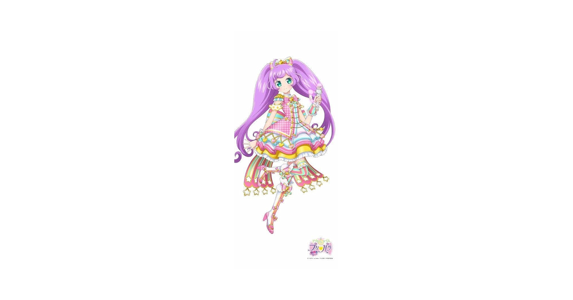 プリパラキャラクター らぁら　等身大タペストリー プリパラキャラクター らぁら 等身大タペストリー Amazon.co.jp