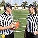 Murray Sporting Goods Referee 4-Piece Bundle - Referee Shirt, Hat, Flag, & Whistle (Medium)