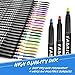 Gifort Rotuladores para Tela Permanentes, 24 Colores Marcadores Textiles Sin Sangrado y...