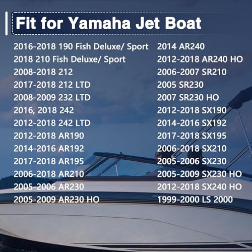 Image of FUSCH 2 PCS Conduction Assembly Flush Fitting, Flush Hose Joint Assembly Compatible with Yamaha FX FZ R VX Jet Boat 212 242 Replace # 67X-E2590-00-00
