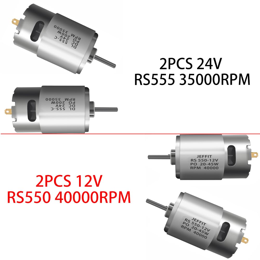 Redcat Racing RC540 Motor, Black