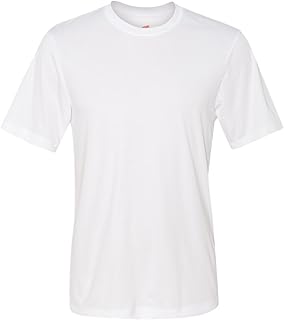 Hanes Cool DRI TAGLESS Mens T-Shirt,White,X-Large