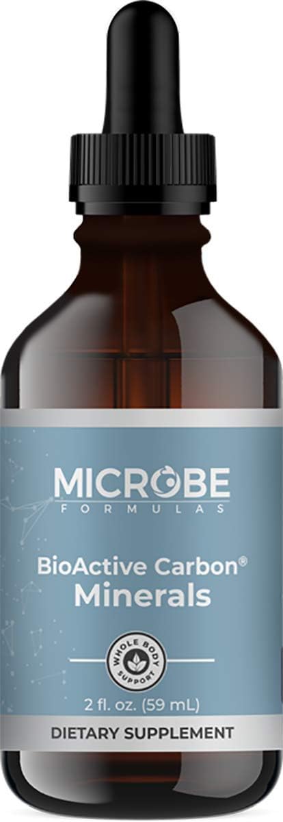 BioActive Carbon Minerals - 2 Fl. Oz. - Plant Derived Minerals - Amino Acids - Made to Support a Full-Body Detox - Support Energy Levels - Convenient Drop Form