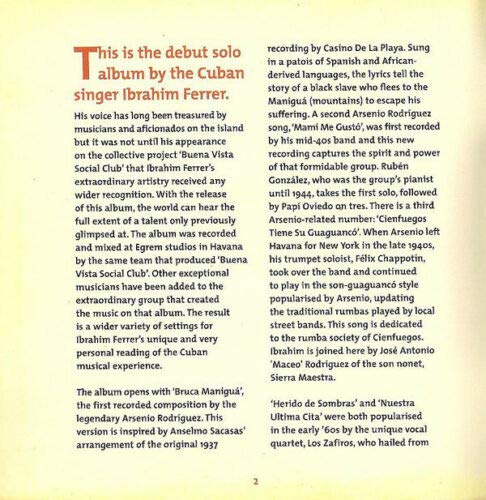 Miniatura 4 de Buena Vista Social Club Presents Ibrahim Ferrer