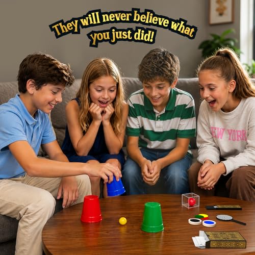 Image of Skillmatics Classic Magic Kit for Kids - 50 Fun Magic Tricks & Illusions | Step-by-Step Guide & Secret Techniques, Real Magician Props, Fun Gift for Boys & Girls Ages 8, 9, 10, 11, 12 & Up