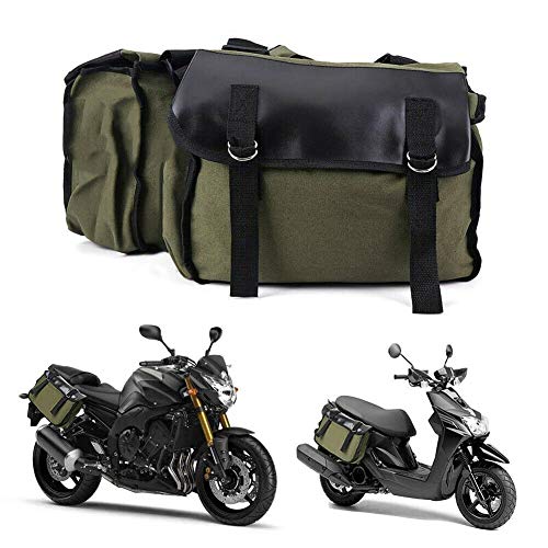 Bolsa de Silla para Motocicleta en Verde Oliva miniatura 6