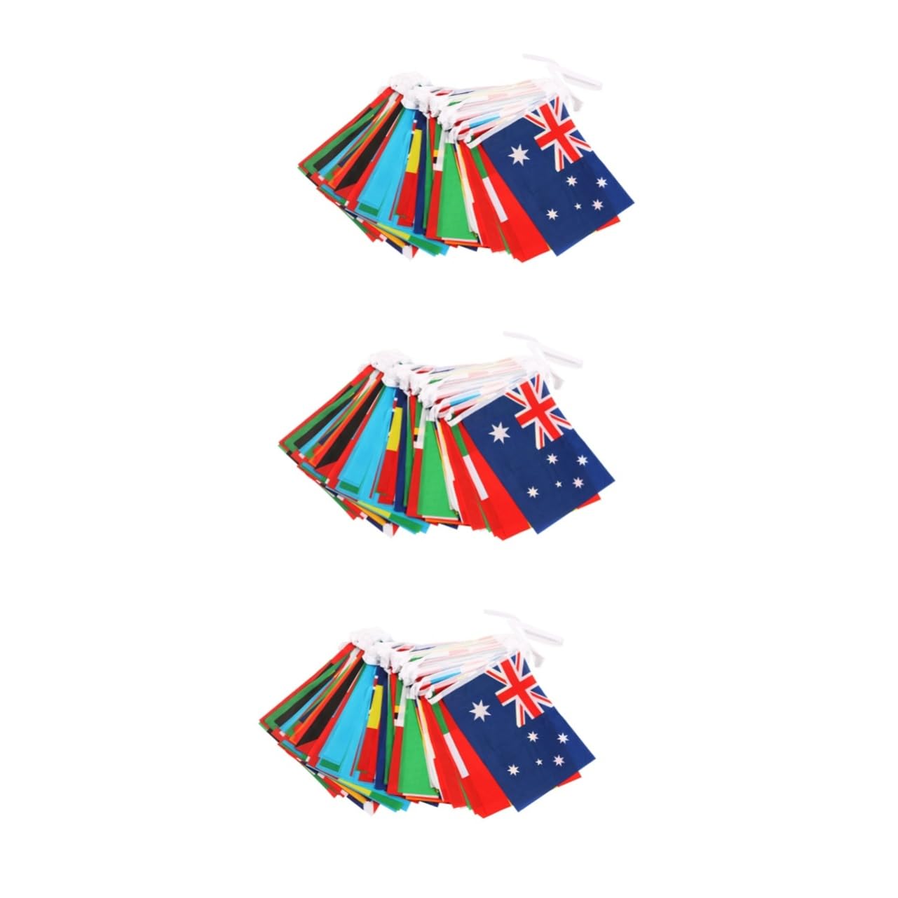 Drapeaux de bienvenue de 100 pays du monde guirlande internationale de bar