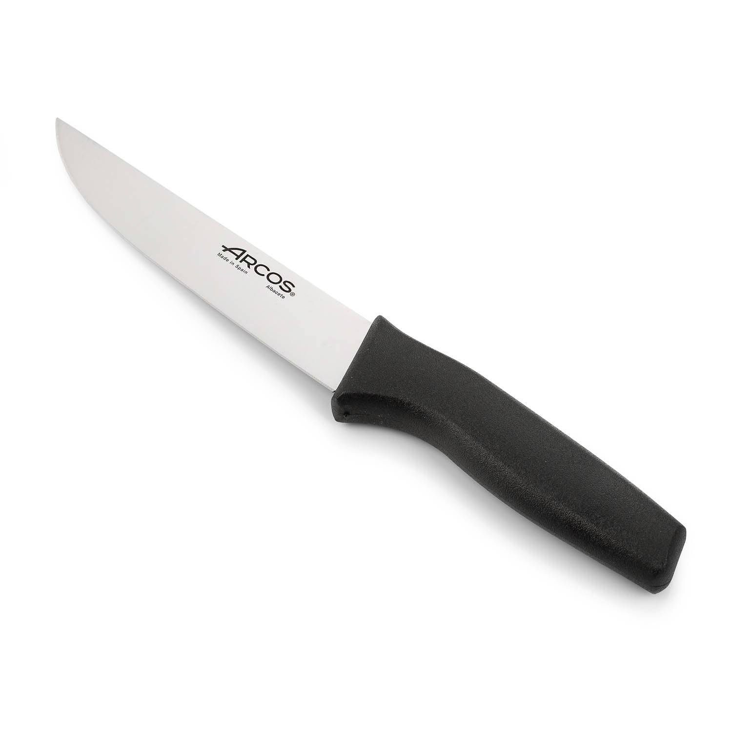 Arcos Nóż do warzyw, ostrze ze stali nierdzewnej NITRUM 110 mm, ergonomiczny uchwyt, odporny na mycie w zmywarce, seria Verona, kolor czarny