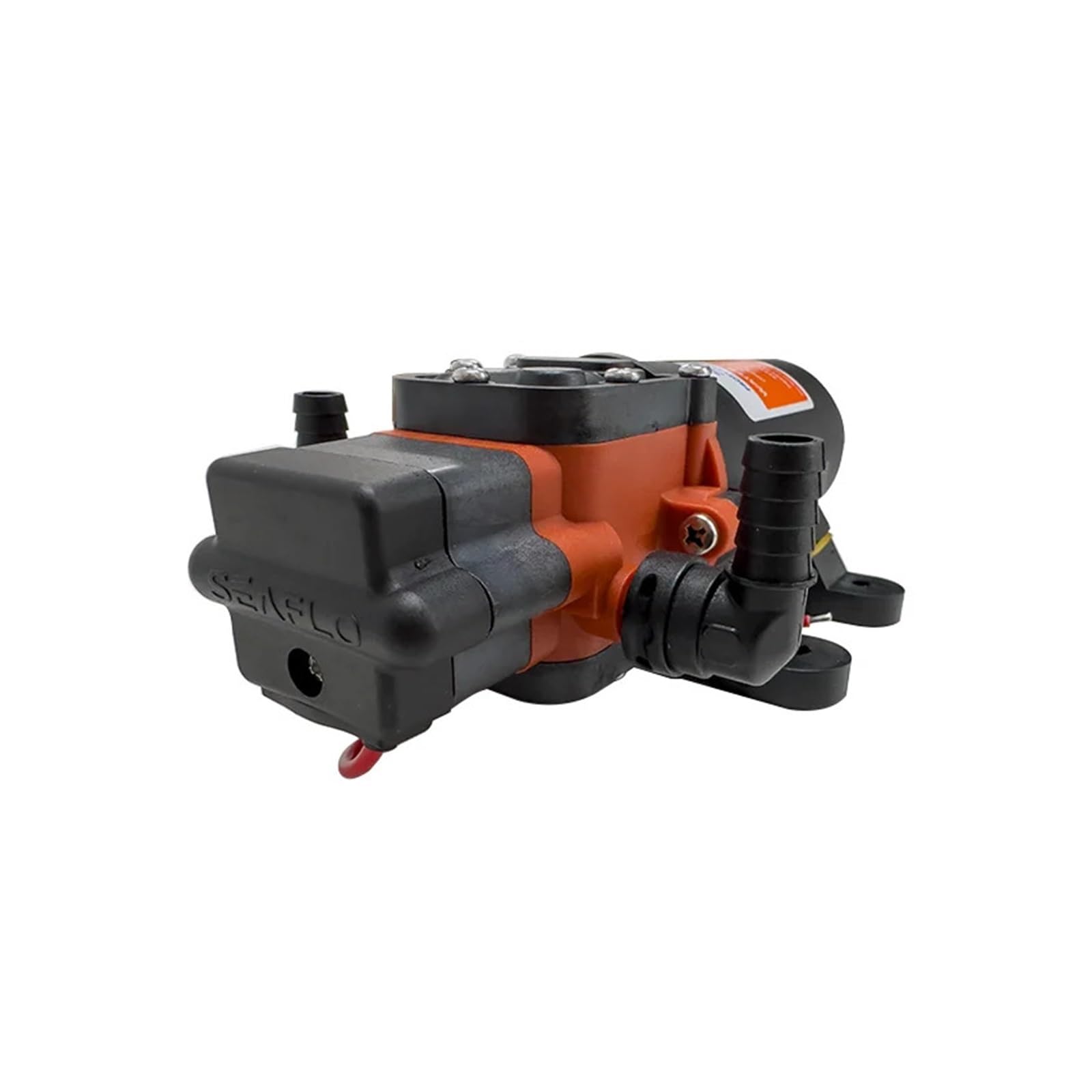 Miniature 35PSI DC 12V 24V Marine Electric Booster Pump Diaphragm Self-priming Pump Solar Shower Car Wash Toilet Pumping RV
