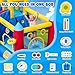 GYMMALL Inflatable Bounce House Double Water Slide with 620 W Blower, Blow up 12-in-1 Waterslide Park Bouncy Castle Outdoor and Indoor, Bouncer House with Large Pool, Climbing Wall and Obstacle Course