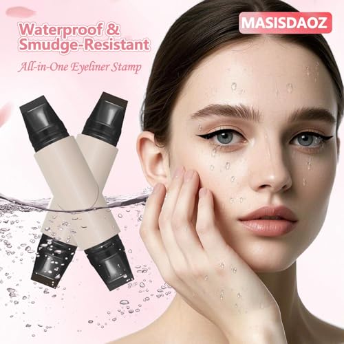 Marcador Eyeliner Stamp 2 Piezas Negro y Marrón miniatura 4