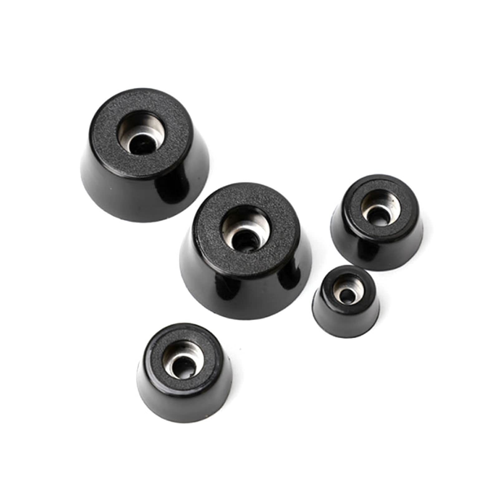 Stuhlbeinschoner- Gummi-Stuhlbeinkappen, Stuhlbeinkappen, Rohrendkappen, 8 Stück flexible Gummidichtung, Blindkappe, Gummifüße, Stuhlboden, Möbelfüße, Tischbeinabdeckung for Stühle, Möbelbein, Tisch,