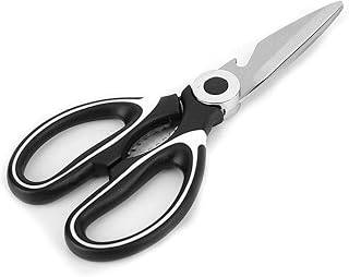 Kitchen Scissors Stainless-Steel Multi-Purpose Heavy-Duty Shears Dishwasher Safe Scissors for Cutting Chicken, Poultry, Se...