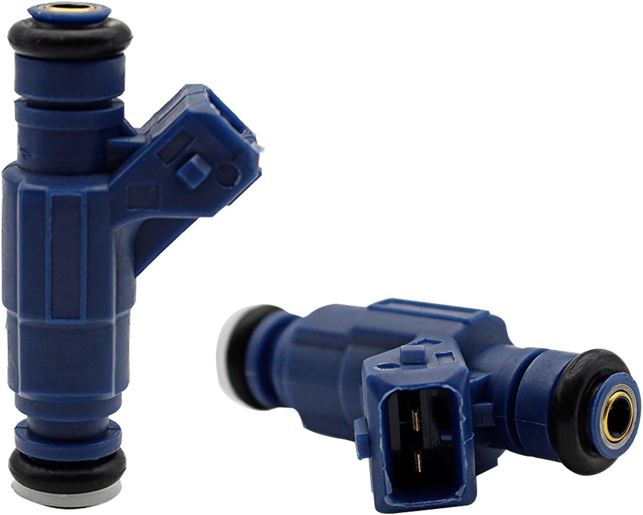 2 Pcs Fuel Injector with Pigtail Harness 1202863 1253558 Fits for Polaris Ranger/RZR/Sportsman 700 800 EFI 2005-2014, 25 Inches Metal and Composite Plastic Fuel Injectors Connector