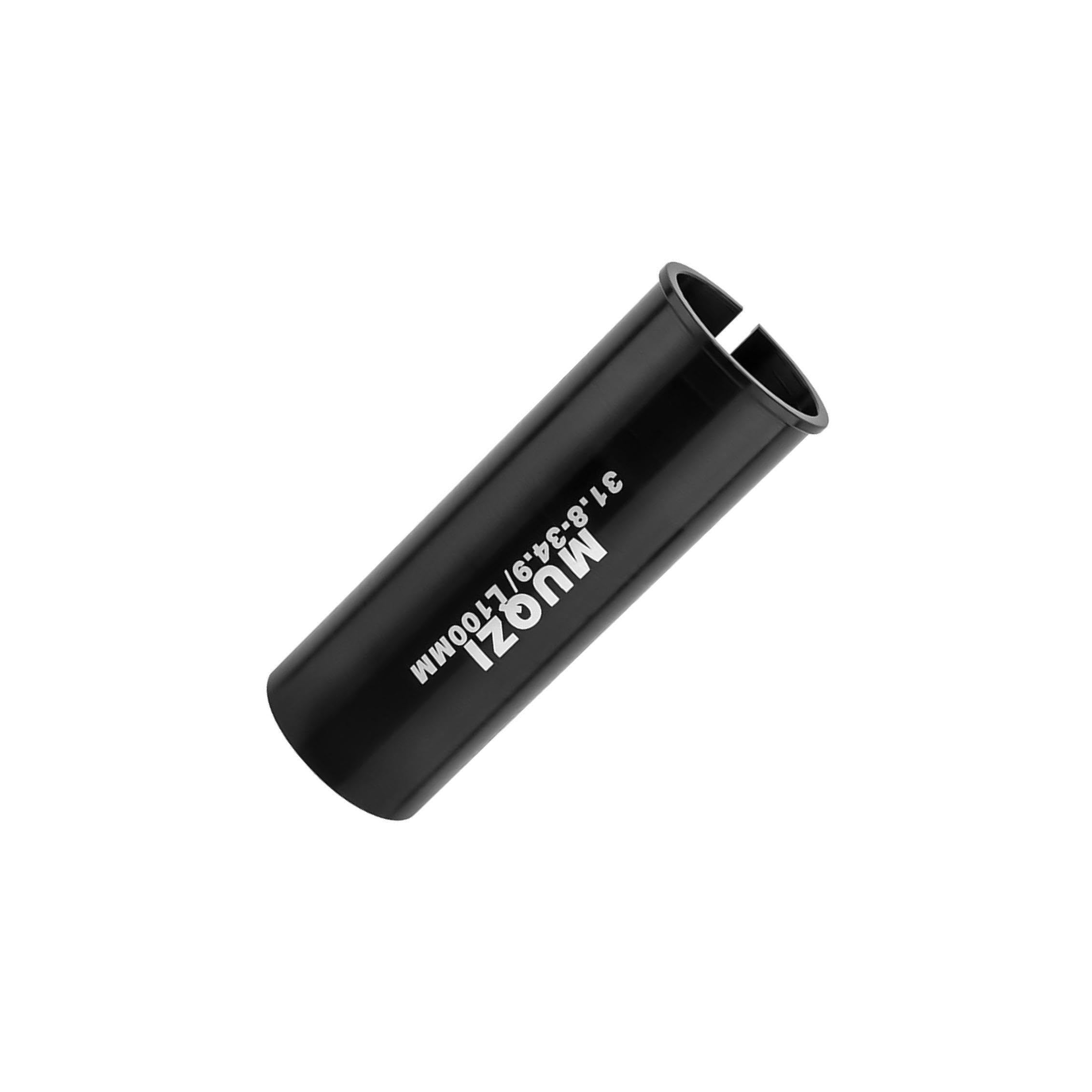 POXZSFX Durable Reducing Sleeve Bicycle Seatpost Adapter Shim Aluminum Alloy Mountain Bike FunctionChange Seat Post Size Easily with Bushing Without Changing, 31.8-34.9mm