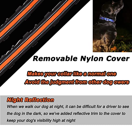 Ato-Djcx Prong Collar For Dogs,Reflective Covered Dog Spike Pinch Collar,Adjustable Dog Training Collar With Quick Release Buckle For Small Medium Large Dogs #TOP5