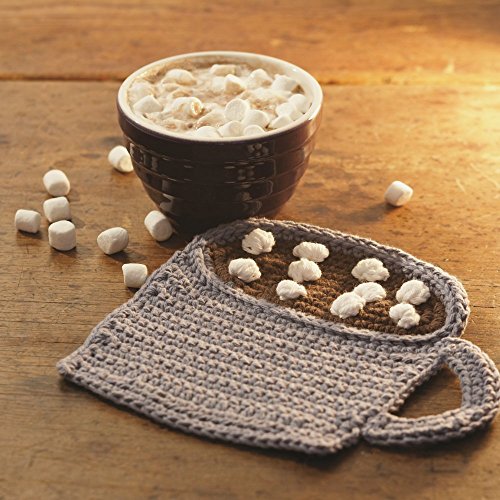 Image of Lily Sugar 'N Cream The Original Solid Yarn, 2.5oz, Medium 4 Gauge, 100% Cotton - Overcast - Machine Wash & Dry (Pack of 2)