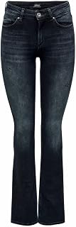 ONLY Flare Fit Ankle Length Cotton Womens Jeans (S22ON15233833-P) Price In India