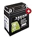 Produktbild TECNO-GEL Motorrad-Batterie/Roller-Batterie YB3L-A, 12V Gel-Batterie 3Ah, 98x56x109 mm inkl. Pfand