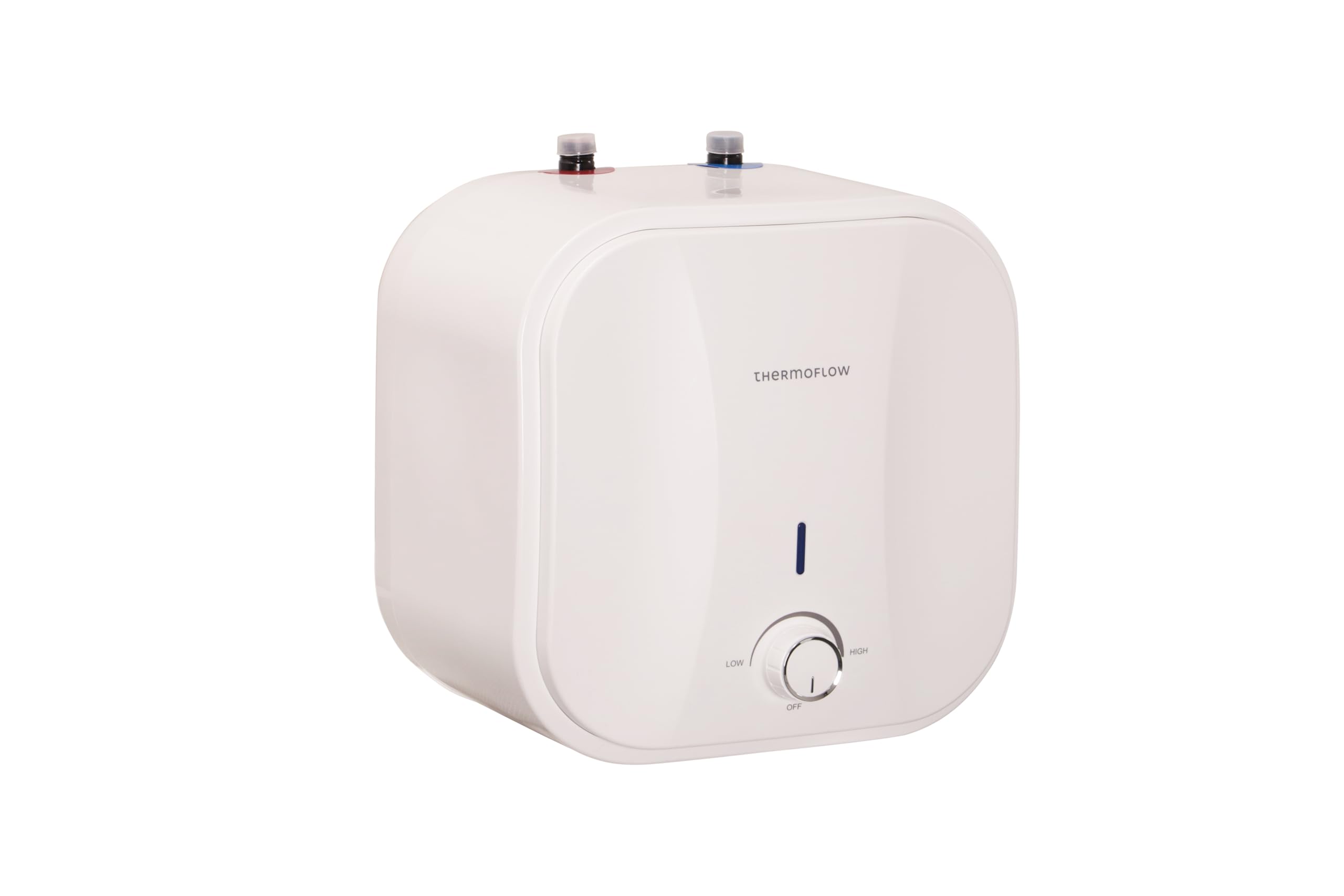 Thermoflow DS 10U - Calentador de agua caliente (10 L, conexión G 1/2", 30-65 °C, 65 °C en 21 min)