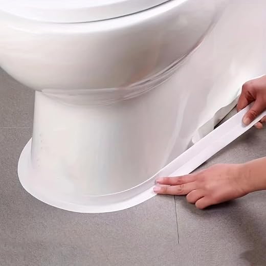 1Pc 1.5m Toilet Waterproof Strip Protect Your Kitchen & Bathroom from Moisture