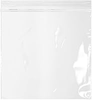 Vista 13 de GPI - 100 bolsas con cremallera de 5 x 10 pulgadas, resistentes de 4 mil de grosor, bolsas de polietileno transparentes con cierre resellable