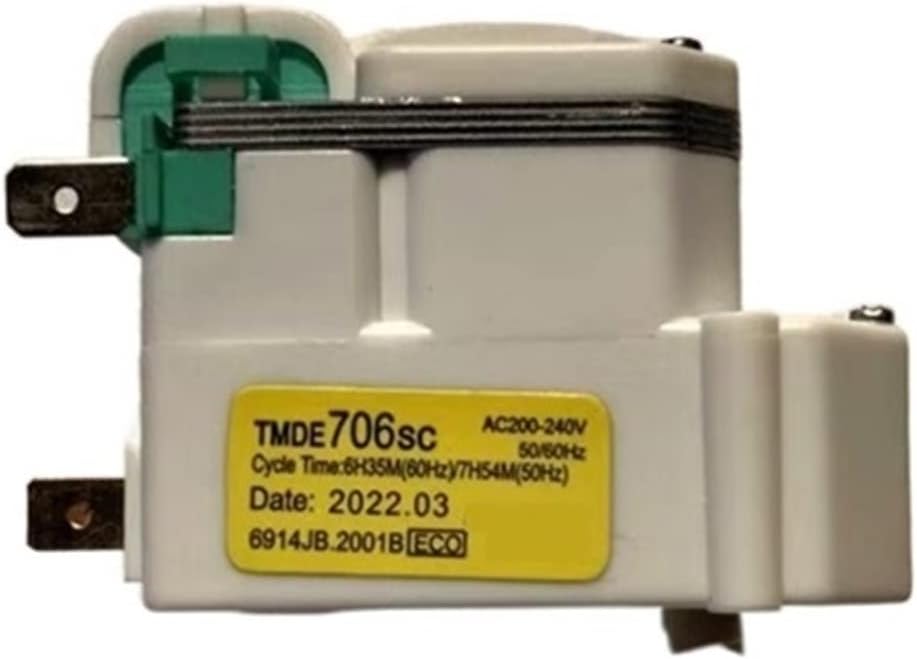 LANGshaw Compatible for LG for Hisense for MEI rongsheng for Samsung TMDE706SC Frost-Free Refrigerator Dedicated Frost Timer defrost Timer Leisurely