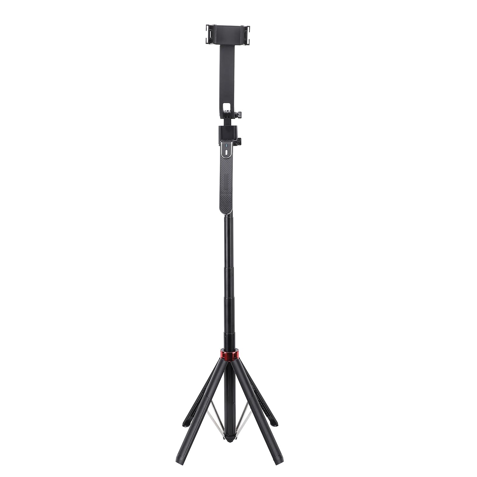Sxhlseller Auto-Face-Tracking-Stabilisator, 540-Grad-Flip-Handyhalterung aus Aluminium mit Fernbedienung für Vlogs und Live-Streams, Tragbares Ausziehbares Zubehör