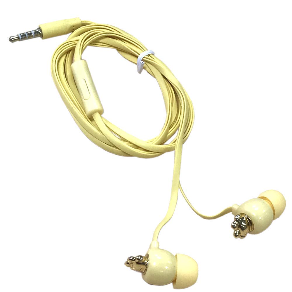 YookieYK1080 STEREO EARPHONE (Yellow)