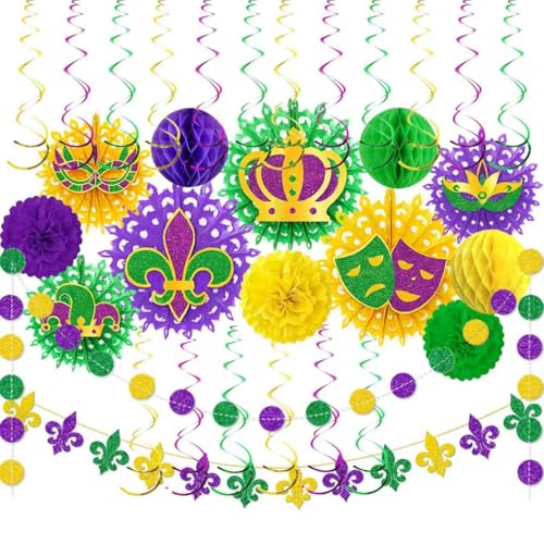 Décorations de fête Mardi Gras pour intérieur : créez l'ambiance de la Nouvelle-Orléans
