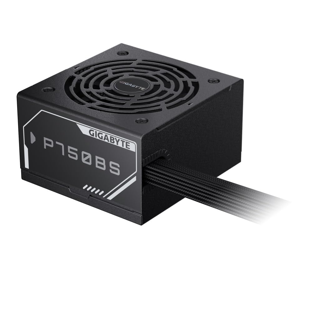 Gigabyte Fuente de alimentación estándar de 750 W ATX 12 V - P750BS - 80 Plus Bronze