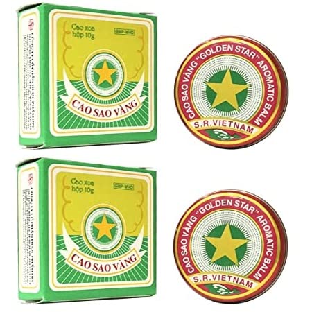 Golden Star Balm 20g Golden Star Aromatic Balm (2x10g) - Naturheilmittel Ätherische Öle