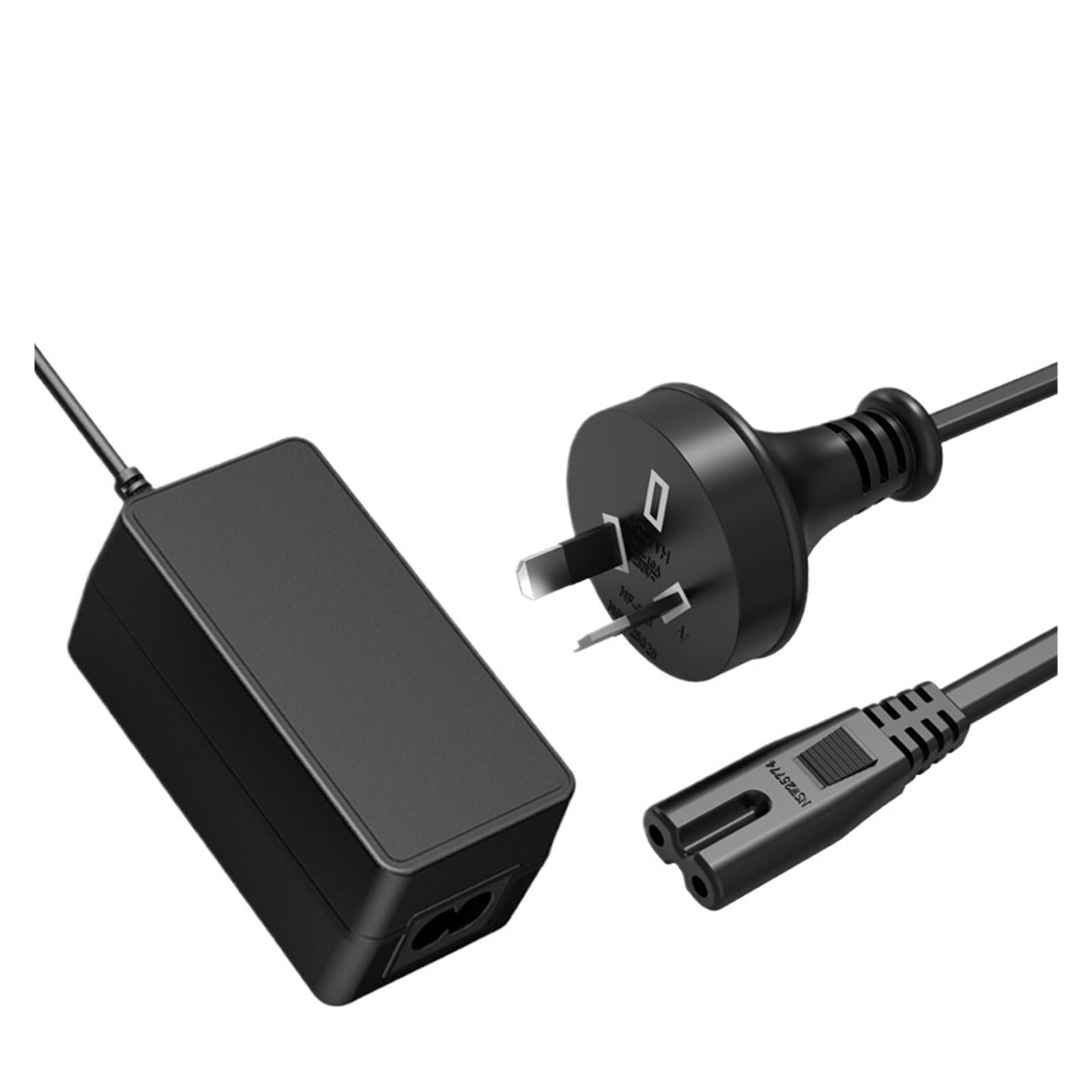 Adaptador de corriente 12V3A 36W ultracompacto de 92mm con clavija de salida precisa de 5.5x2.5mm