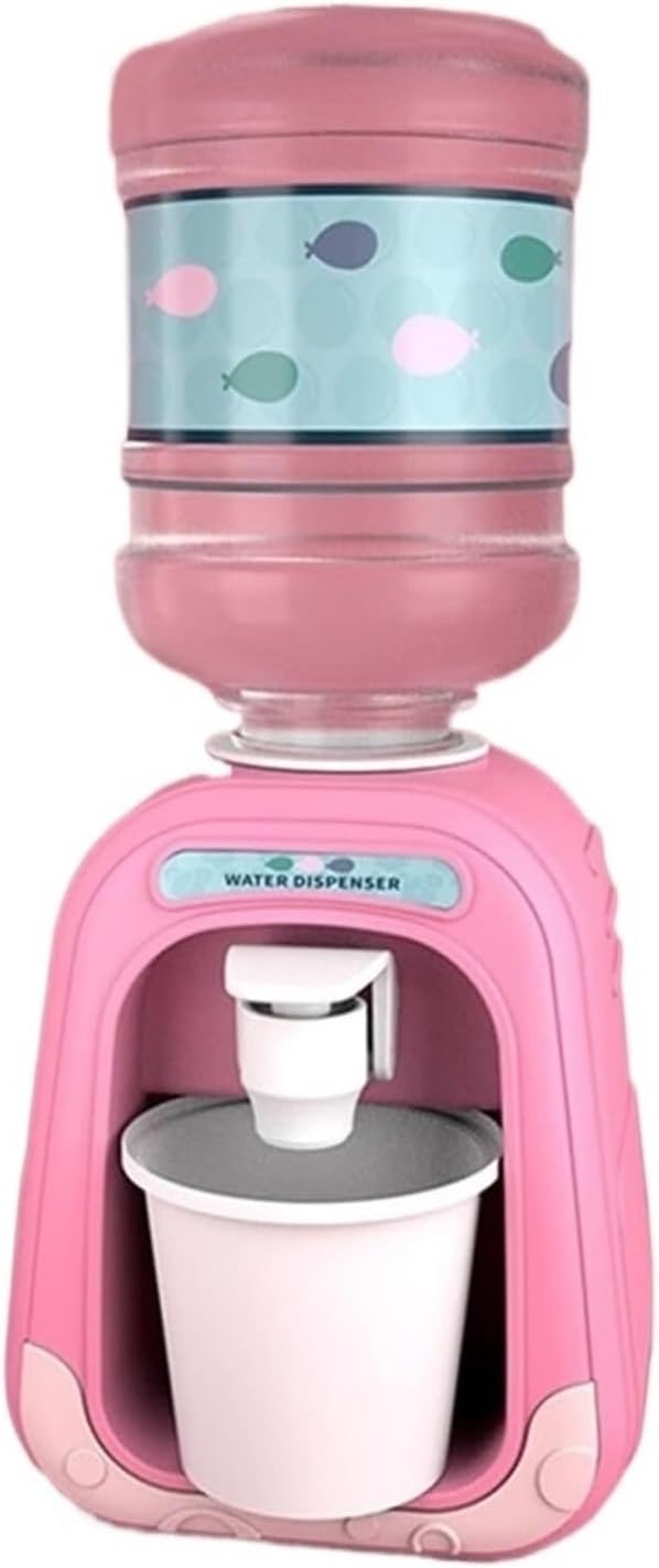Mini Water Dispenser for Makeup Remover & Toner, Portable Push-Down Liquid Dispenser, Small Cosmetic Dispenser for Skincare, Pink