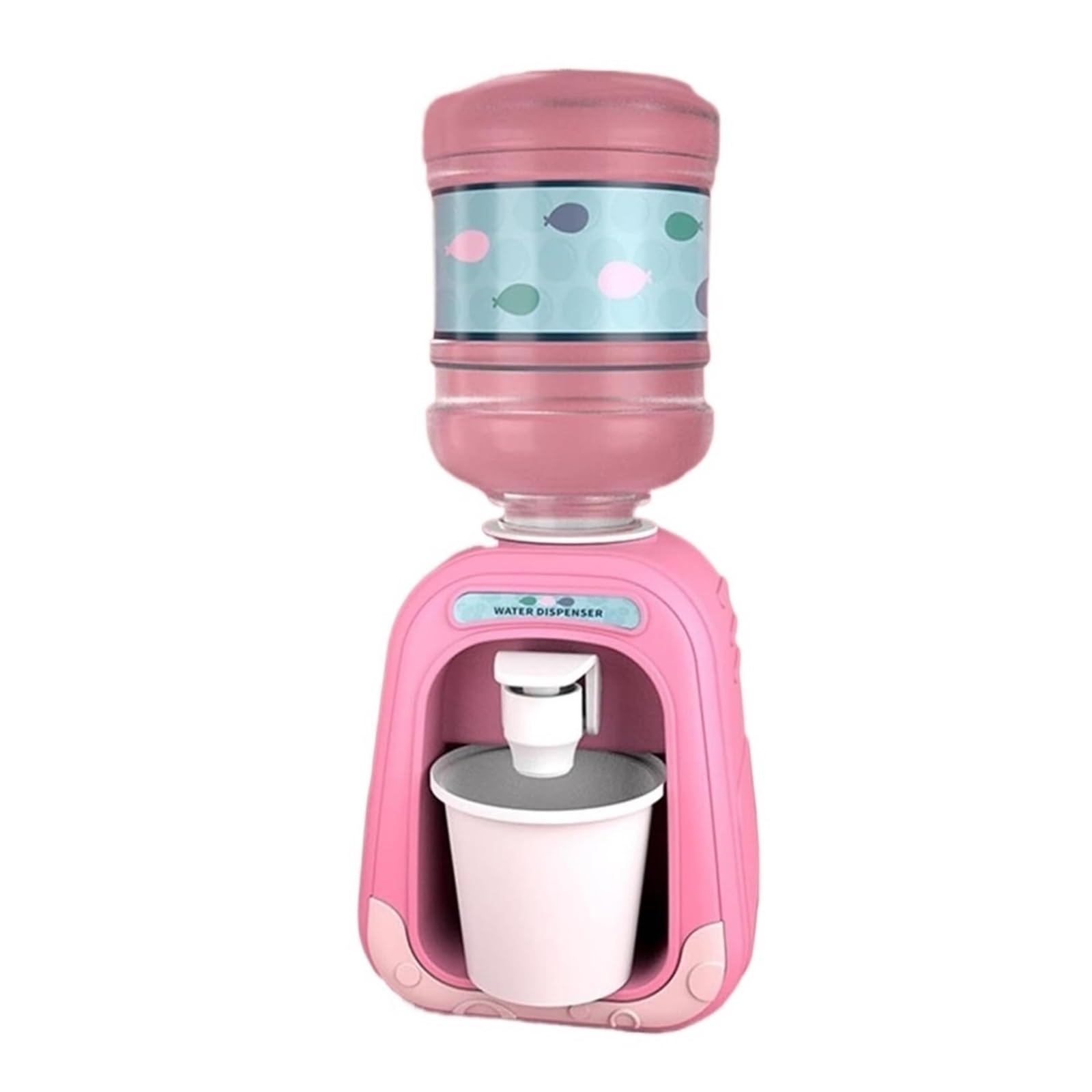 Mini distributeur d'eau rose idéal pour se démaquiller en voyage