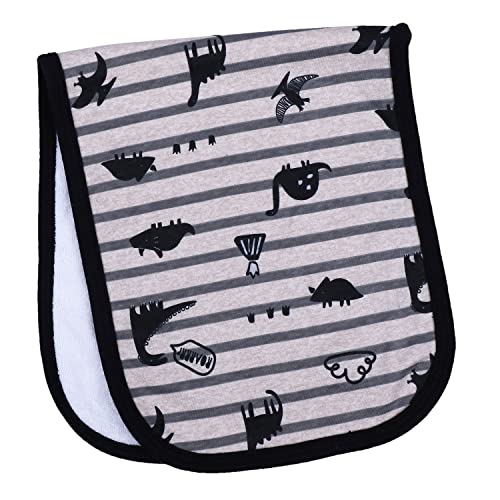 Image of Pure Cotton Terry Burp Cloths for New Born Baby, Baby Napkins, Baby Hand Towel, Baby Wash Cloth (Pack of 4)