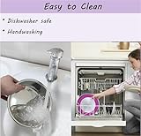 Decyam Dog Bowls, Stainless Steel Pet Bowl With Non-slip Silicone Base, Dog Food Bowl, Dog Water Bowl, Dishwasher Safe, Easy to Clean, 900ml, 2 Pack - Image 6