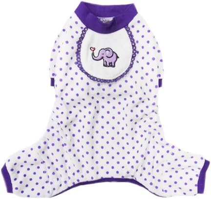 Elephant Dog Pajamas - Purple