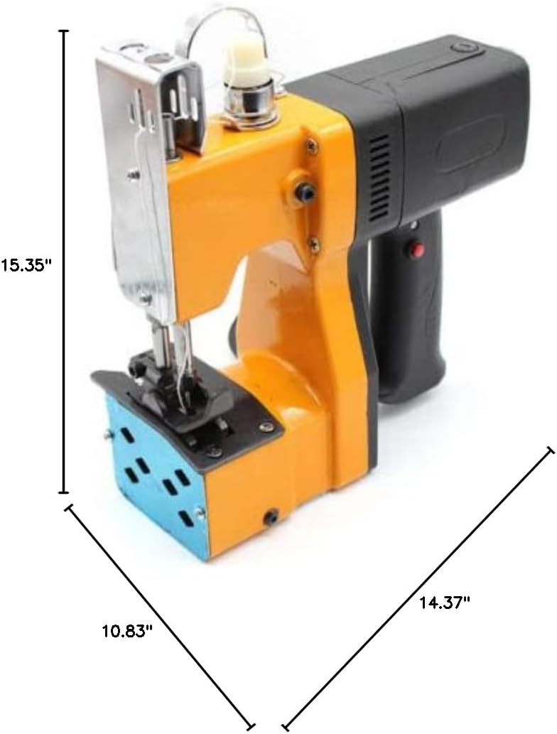 GK9-350 electric portable sewing machine woven bag sealing baler 220V/110V