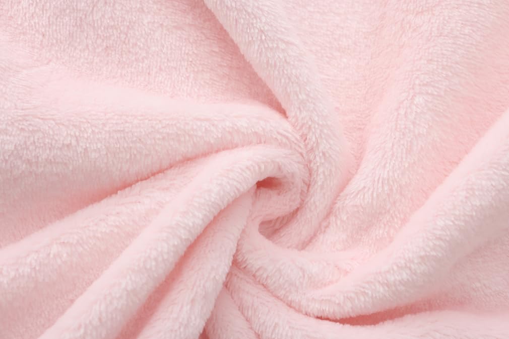 Girls Fleece Robe Boys Hooded Bathrobe Soft Flannel Robe For Kids